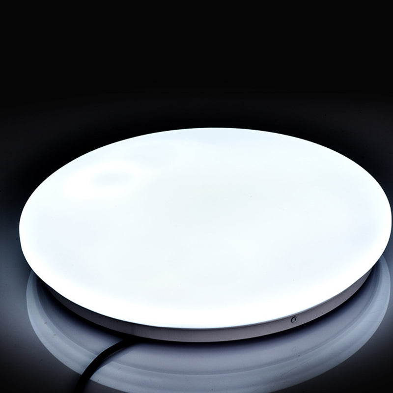 1 Light Circular Flush Mount Simplicity Metal Ceiling Lighting