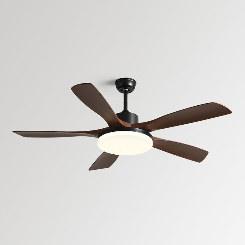 Fan Shape Metal Ceiling Fan Kid Style 1 Light Ceiling Mount Fans Fixtures