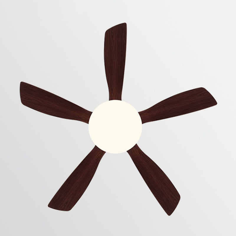 Fan Shape Metal Ceiling Fan Kid Style 1 Light Ceiling Mount Fans Fixtures