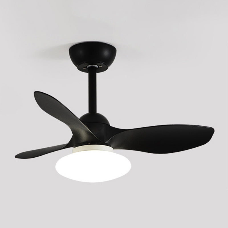 Metal Fan Shape Ceiling Fan Modern Style 1 Light Ceiling Fans Fixtures