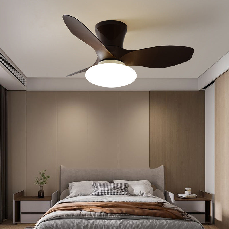 Metal Fan Shape Ceiling Fan Modern Style 1 Light Ceiling Fans Fixtures