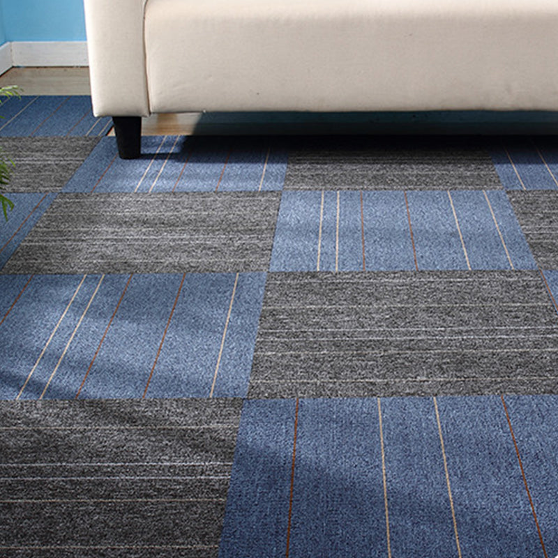 Modern Level Loop Carpet Pure Color Fade Resistant Carpet Tiles