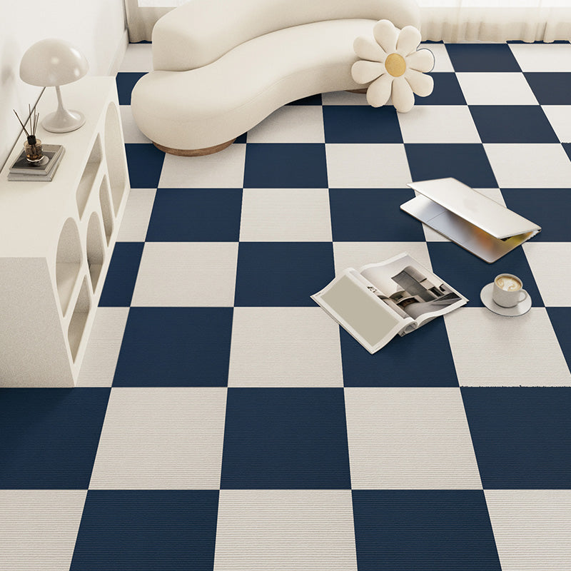 Modern Carpet Tile Loose Lay Checkered Carpet Floor Tile for Living Room