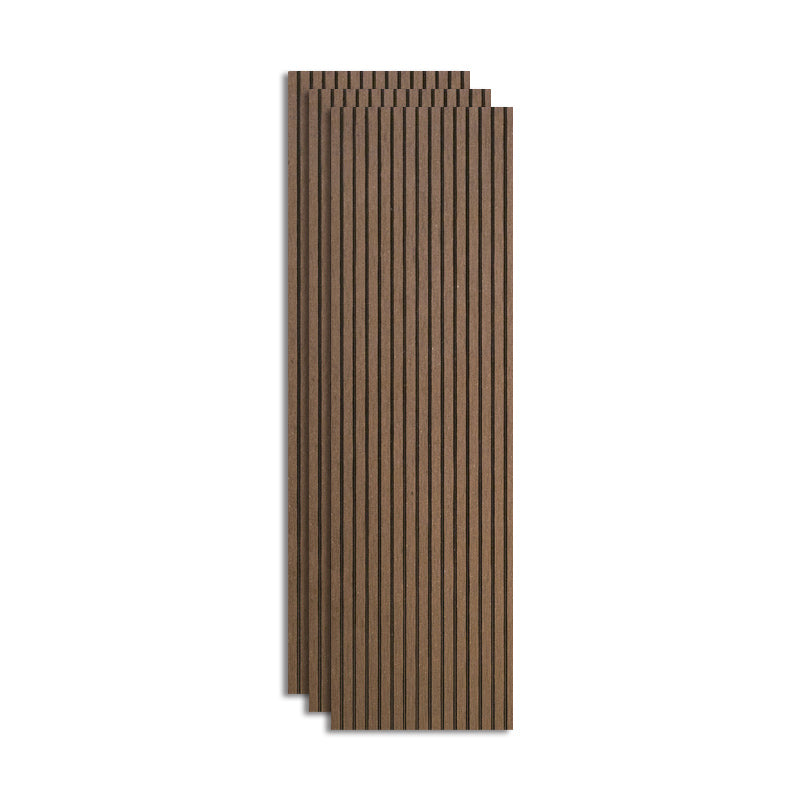 Brown Wood Self Adhesive Wood Floor Planks Reclaimed Wooden Planks for Patio