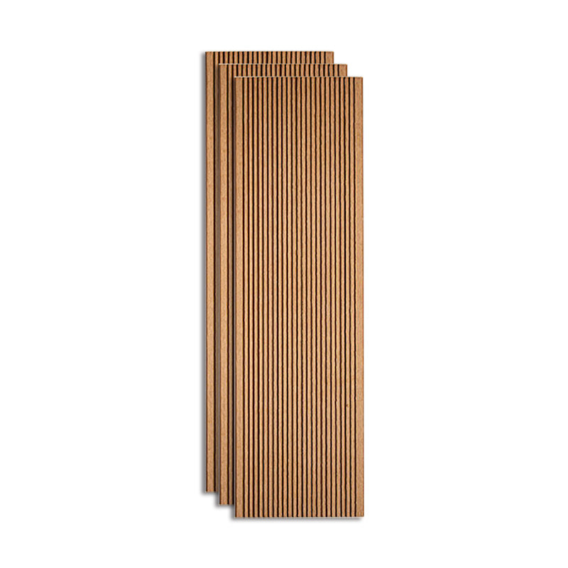 Brown Wood Self Adhesive Wood Floor Planks Reclaimed Wooden Planks for Patio