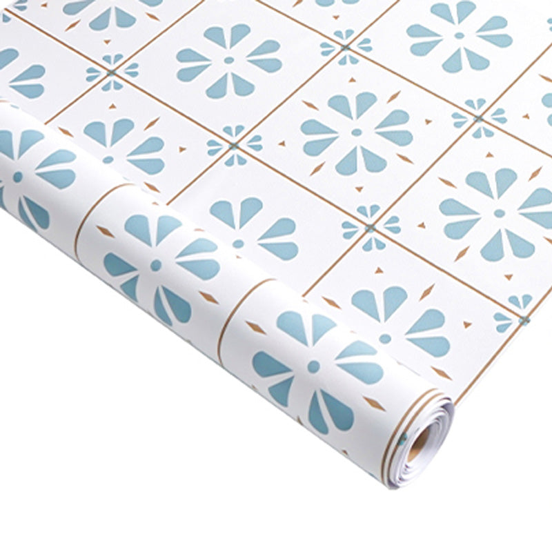 Modern Tile-Peel & Stick PVC Grid Pattern Self Adhesive Wallpaper