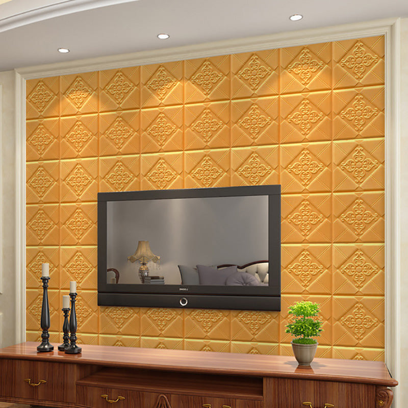 Plastic Wall Access Panel Self-Adhesive Wall Paneling for Living Room and Bedroom