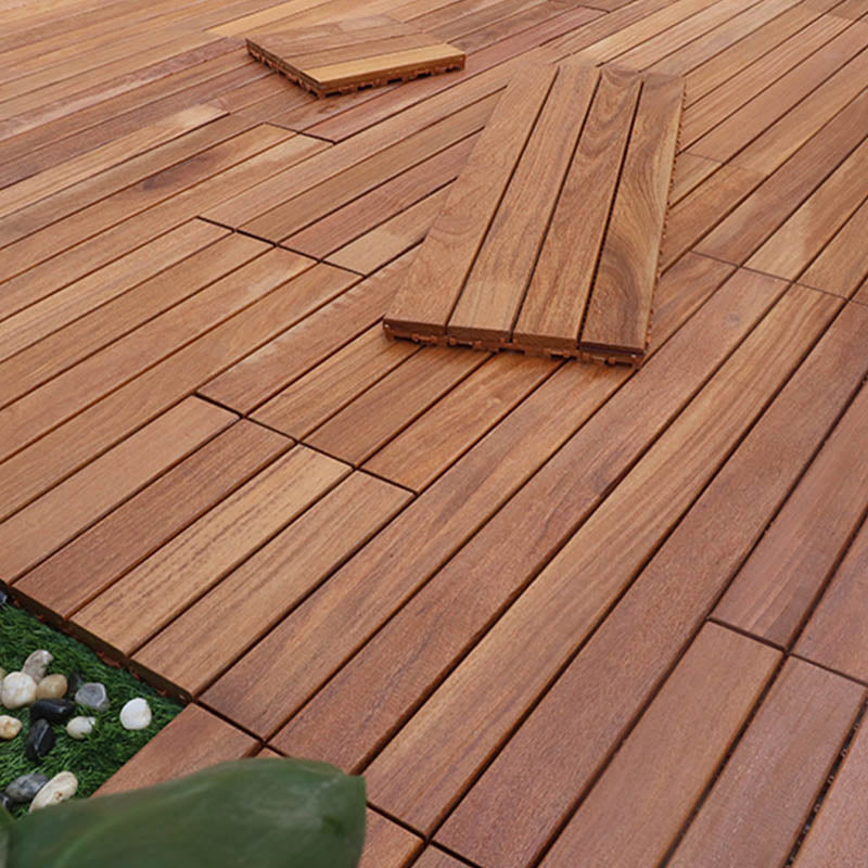 Classical Flooring Tile Solid Color Wood Outdoor Patio Flooring Tiles