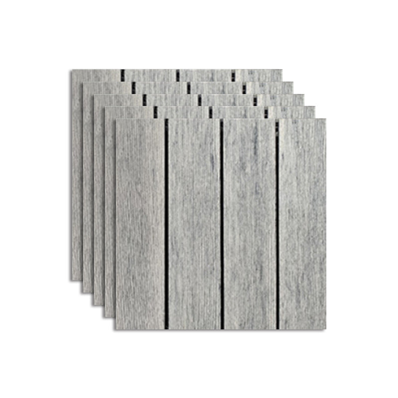 Composite Deck Flooring Tiles Interlocking Deck Flooring Tiles with Scratch Resistant