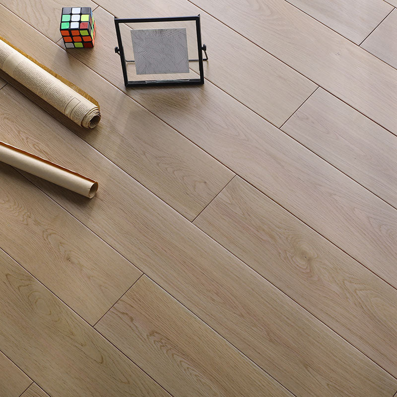 Traditional Wood Flooring Tiles Click-Locking Wire Brushed Hardwood Flooring