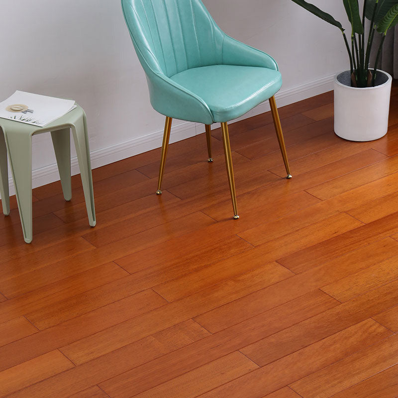 Traditional Wood Flooring Tiles Click-Locking Wire Brushed Hardwood Flooring