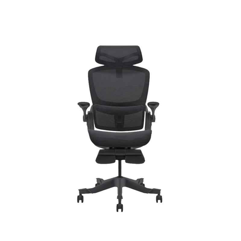 Adjustable Arms Desk Chair Mesh Office Chair with Wheels for Home