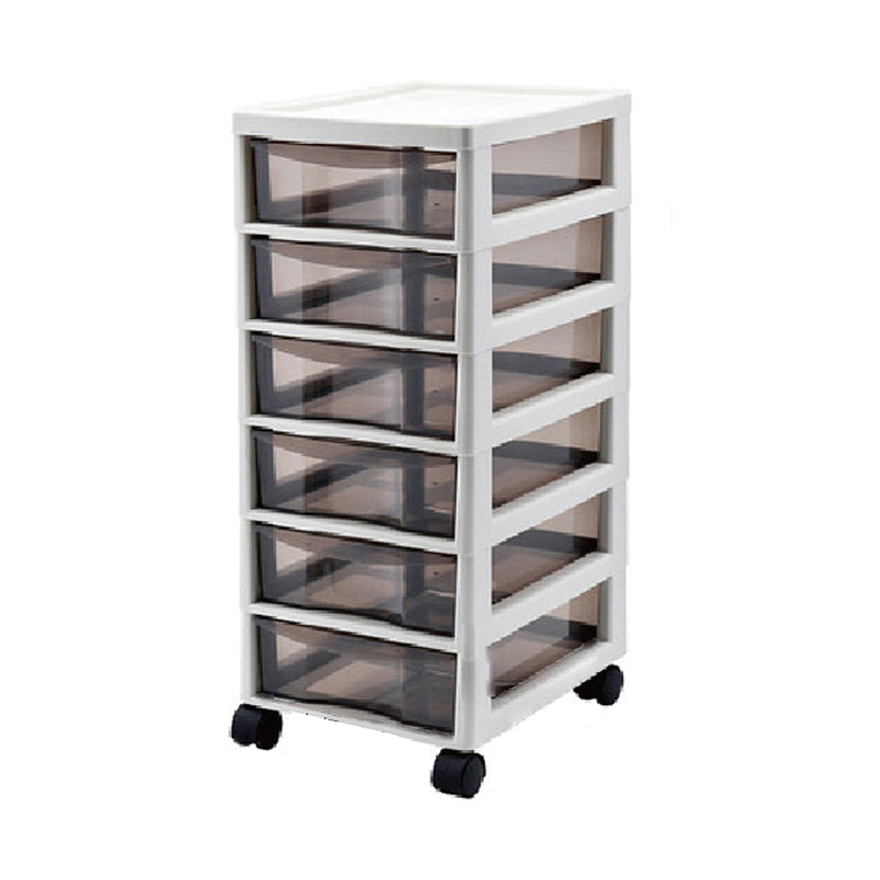 Vertical Transparent Filing Cabinet Plastic Drawers File Cabinet