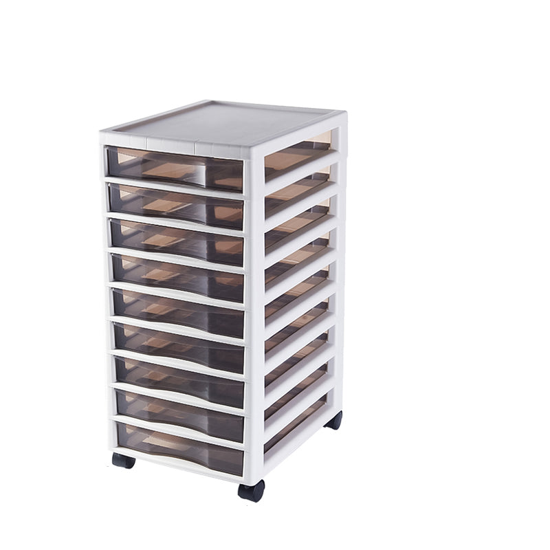 Vertical Transparent Filing Cabinet Plastic Drawers File Cabinet