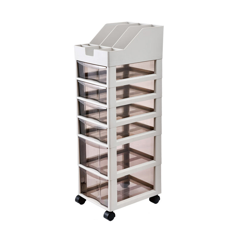 Vertical Transparent Filing Cabinet Plastic Drawers File Cabinet