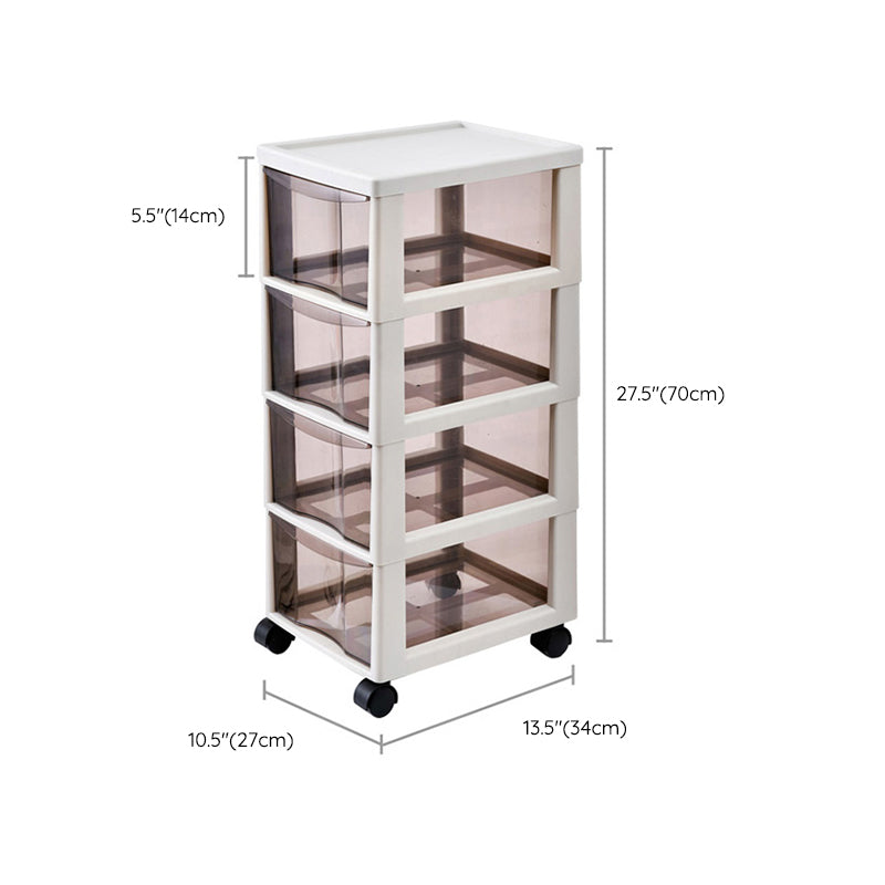 Vertical Transparent Filing Cabinet Plastic Drawers File Cabinet