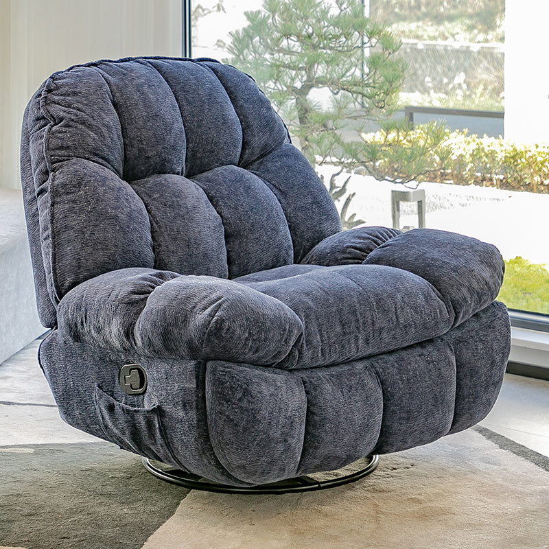 Swivel Base Standard Recliner Position Lock Recliner with Storage