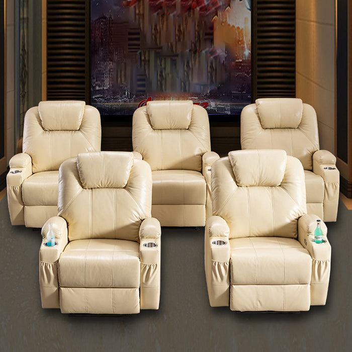 Standard Home Theater Recliner with Position Lock Recliners with Storage