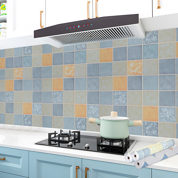 Modern Waterproof PVC Mosaic Tile for Kitchen Backsplash Scratch Resistant