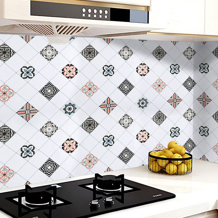 Modern Waterproof PVC Mosaic Tile for Kitchen Backsplash Scratch Resistant