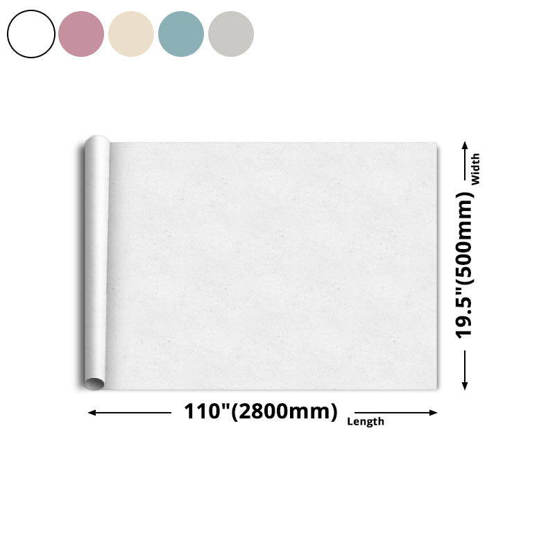 Modern Waterproof PVC Tin Backsplash Solid Color Peel and Stick Indoor Wallboard