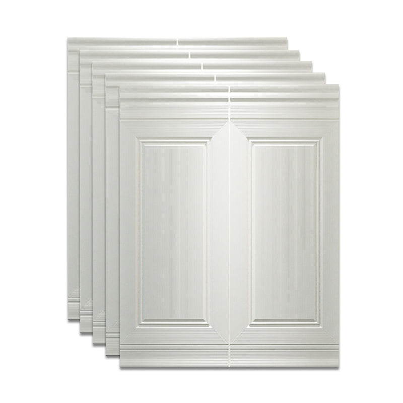 Scratch Resistance 3D Wainscoting Waterproof Peel and Stick Indoor Wallboard