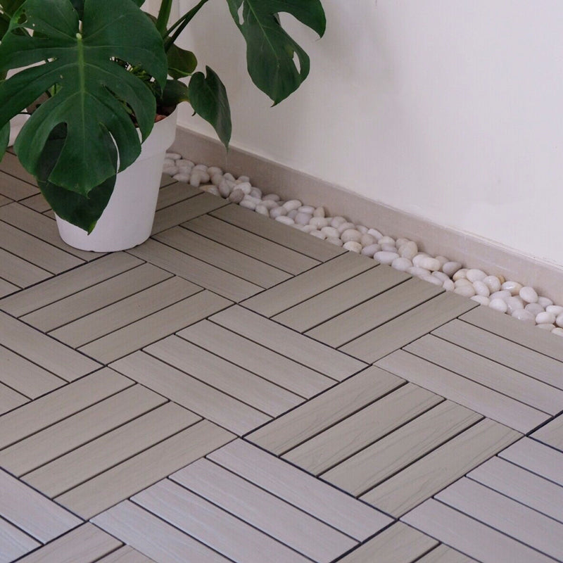 Interlocking Patio Flooring Tiles Composite Patio Flooring Tiles for Outdoor