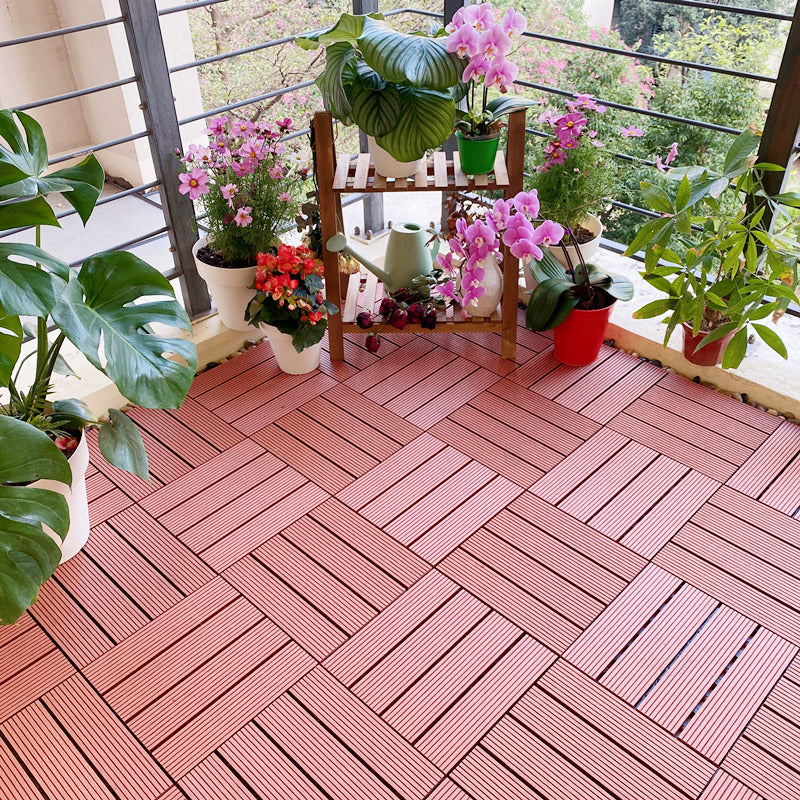 Interlocking Decking Tiles Waterproof Decking Tiles for Indoor and Outdoor