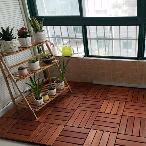 Wood Decking Tiles Outdoor Flooring Interlocking Decking Tiles