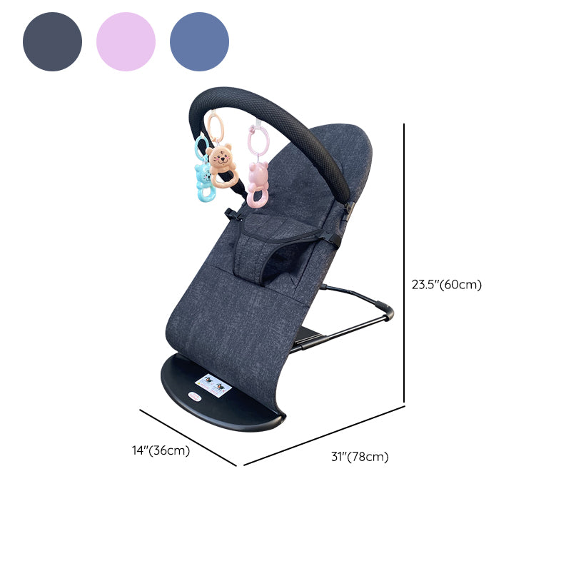 Portable Modern Rocking Metal Foldable Crib Cradle for Baby Newborn