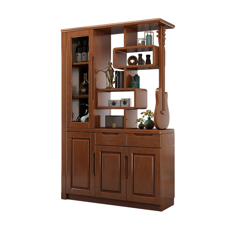 Contemporary 14.96" Wide Cabinet Wood Accent Cabinet with Drawers