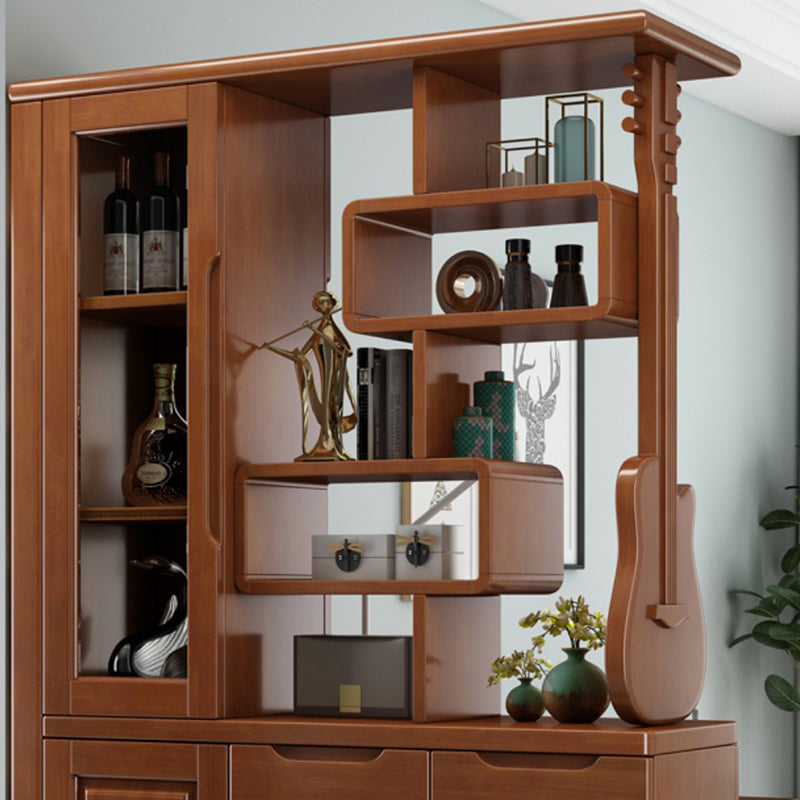 Contemporary 14.96" Wide Cabinet Wood Accent Cabinet with Drawers