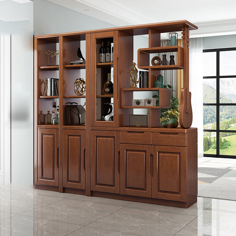 Contemporary 14.96" Wide Cabinet Wood Accent Cabinet with Drawers