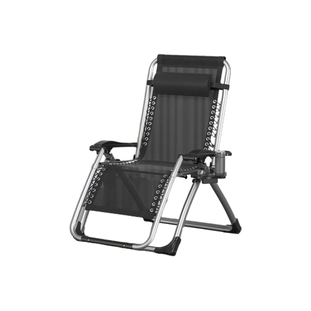 Contemporary Indoor Ergonimic Recliner in Solid Color Metal Base