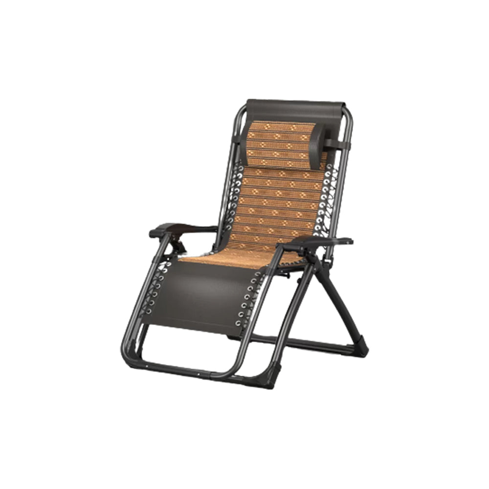 Contemporary Indoor Ergonimic Recliner in Solid Color Metal Base