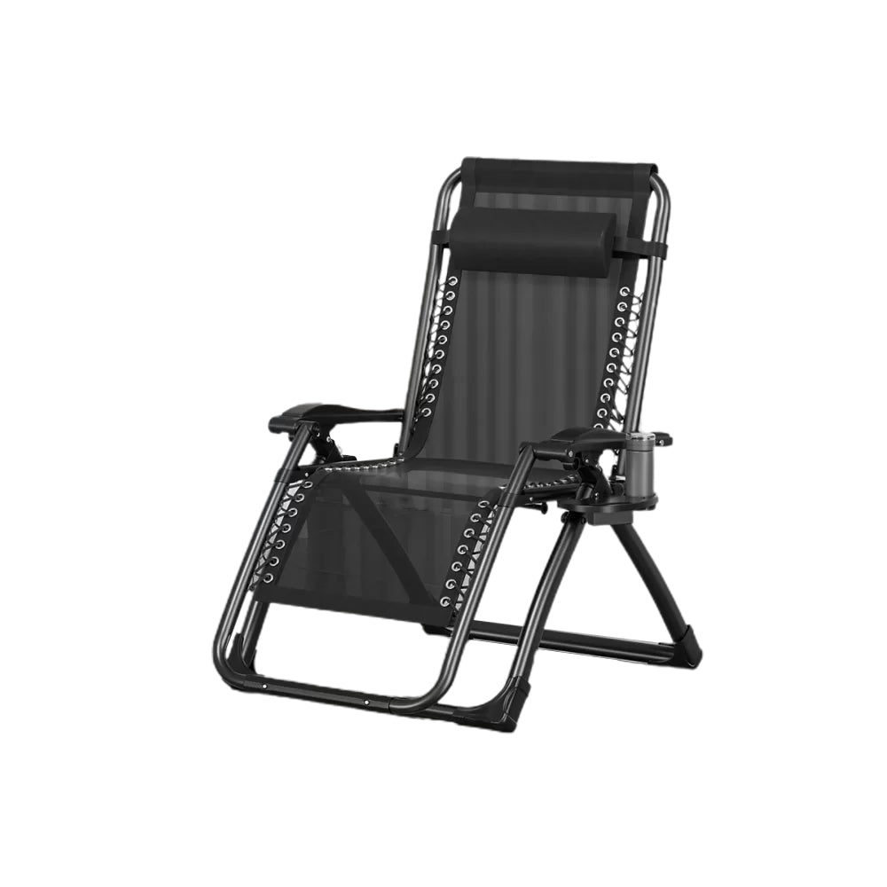 Contemporary Indoor Ergonimic Recliner in Solid Color Metal Base