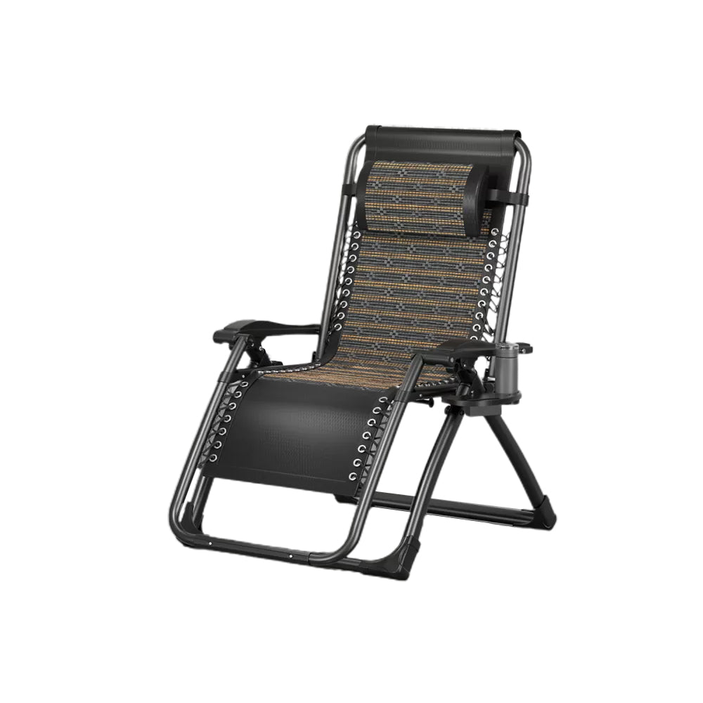 Contemporary Indoor Ergonimic Recliner in Solid Color Metal Base