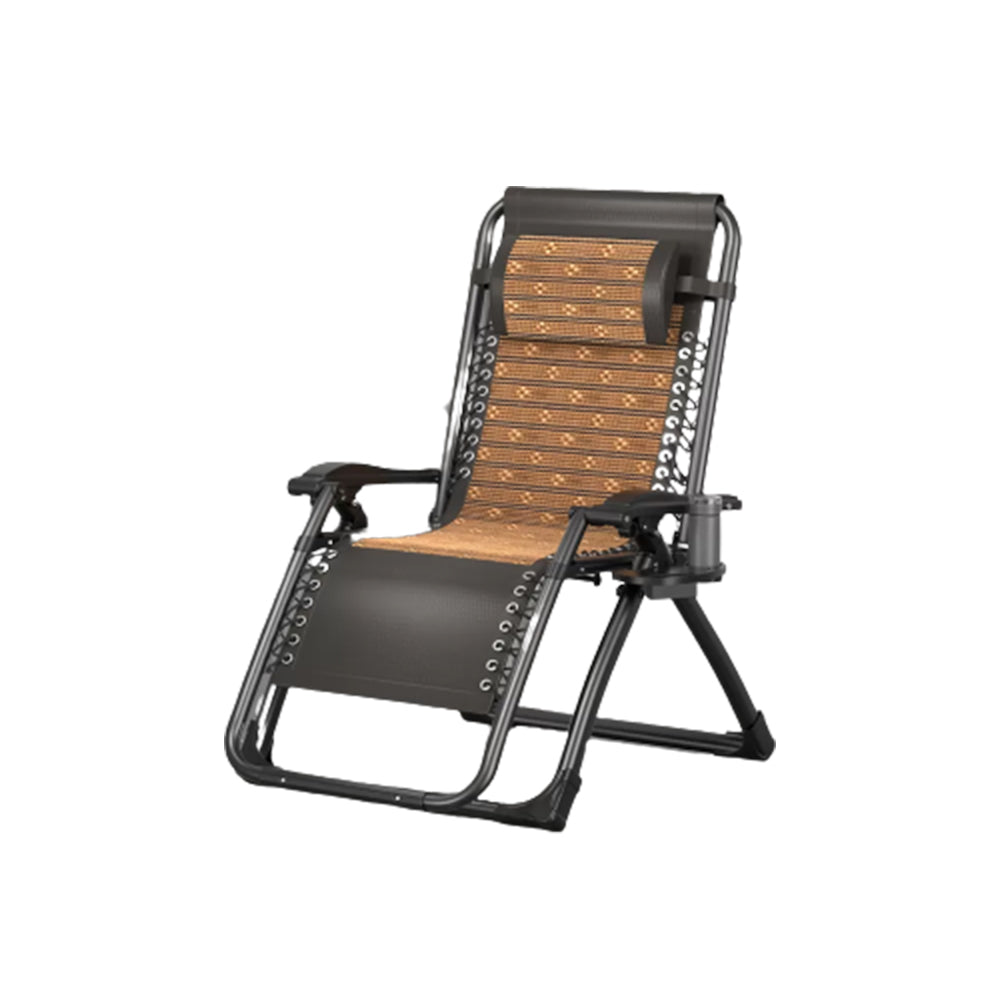 Contemporary Indoor Ergonimic Recliner in Solid Color Metal Base