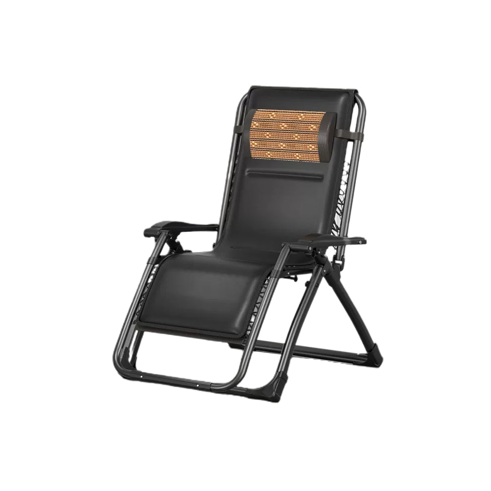 Contemporary Indoor Ergonimic Recliner in Solid Color Metal Base