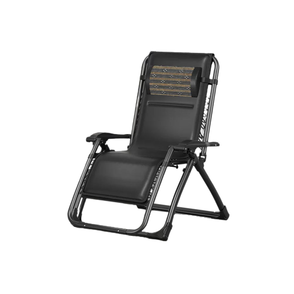 Contemporary Indoor Ergonimic Recliner in Solid Color Metal Base