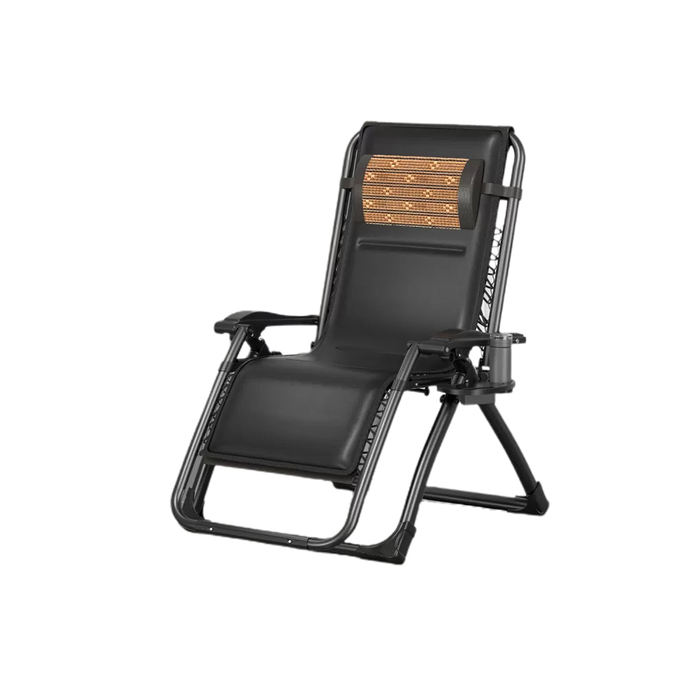 Contemporary Indoor Ergonimic Recliner in Solid Color Metal Base