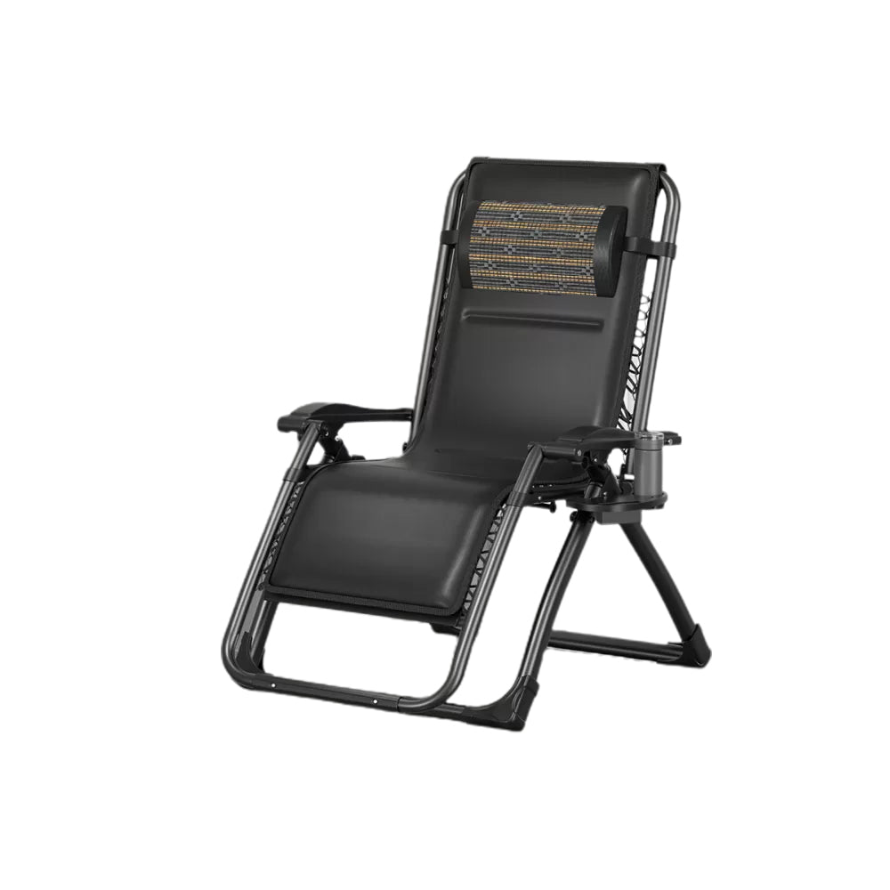 Contemporary Indoor Ergonimic Recliner in Solid Color Metal Base