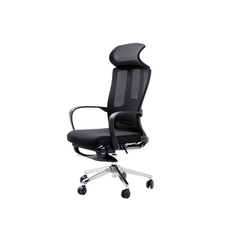 Modern Fixed Arms Managers Chair Adjustable Seat Height Desk Chair for Office