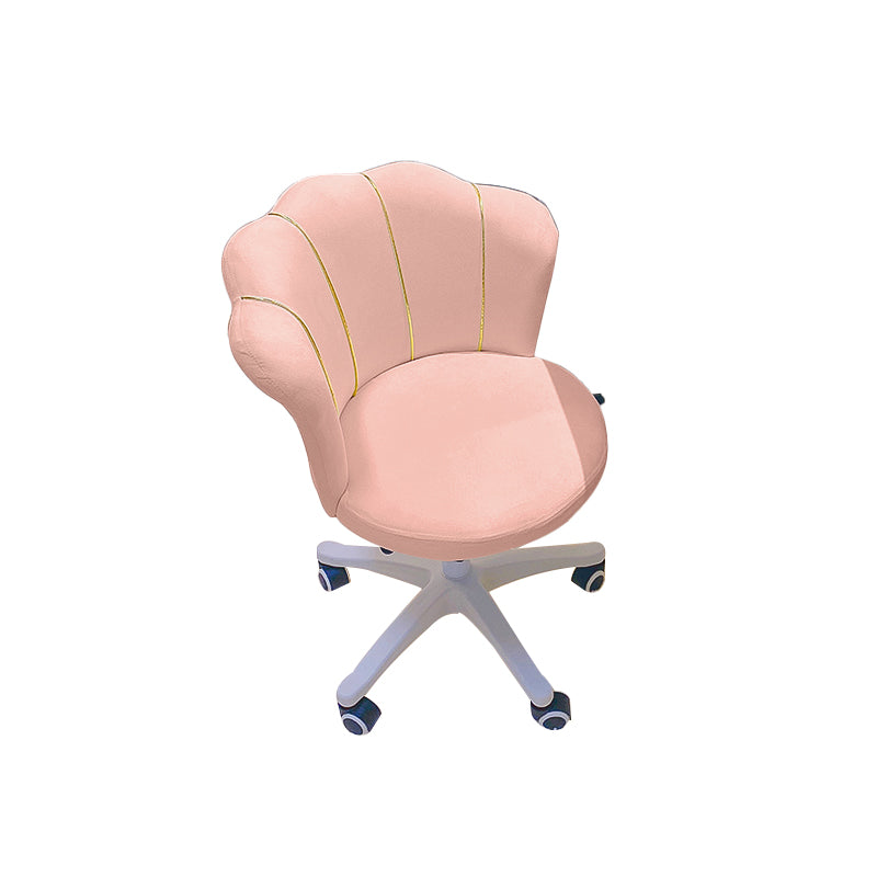 Modern Armless Slide Chair Adjustable Seat Height Desk Chair