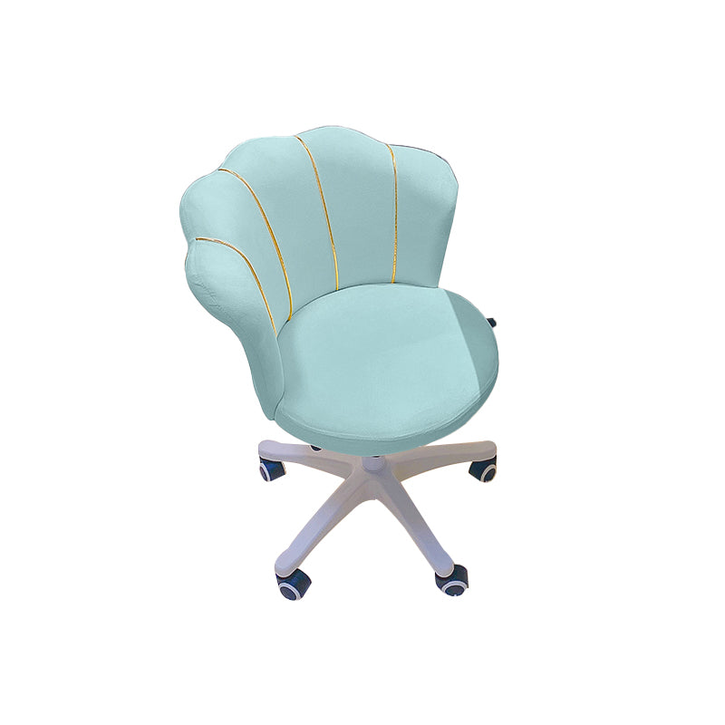 Modern Armless Slide Chair Adjustable Seat Height Desk Chair