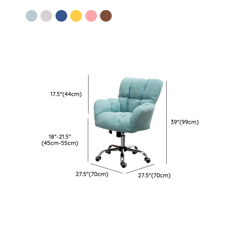 Modern Armless Chair Tilt Mechanism No Distressing Ergonomic Slide Chair