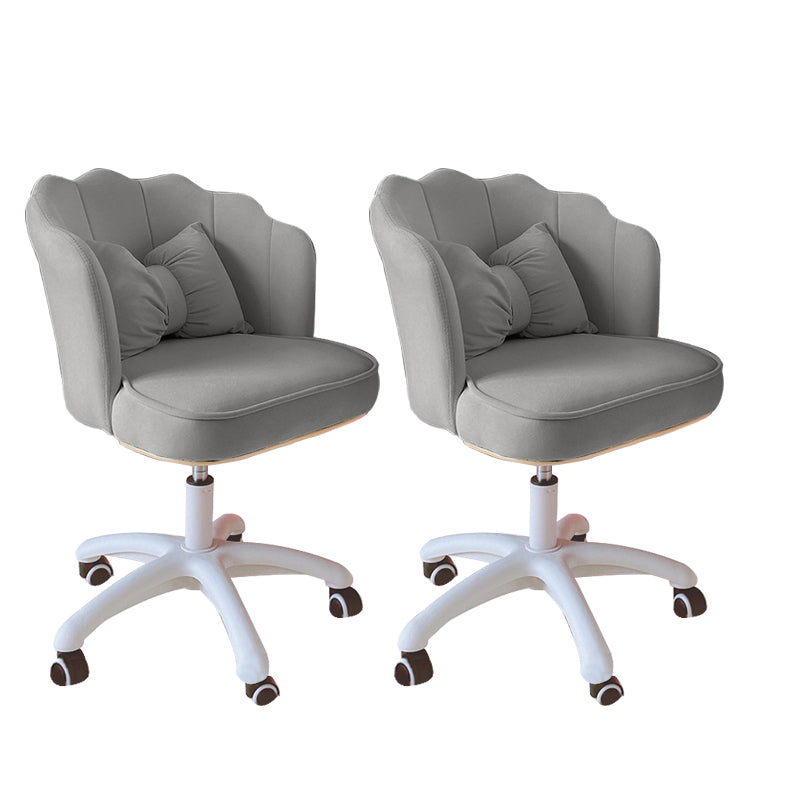 Modern Armless Office Chair Adjustable Seat Height Desk Chair