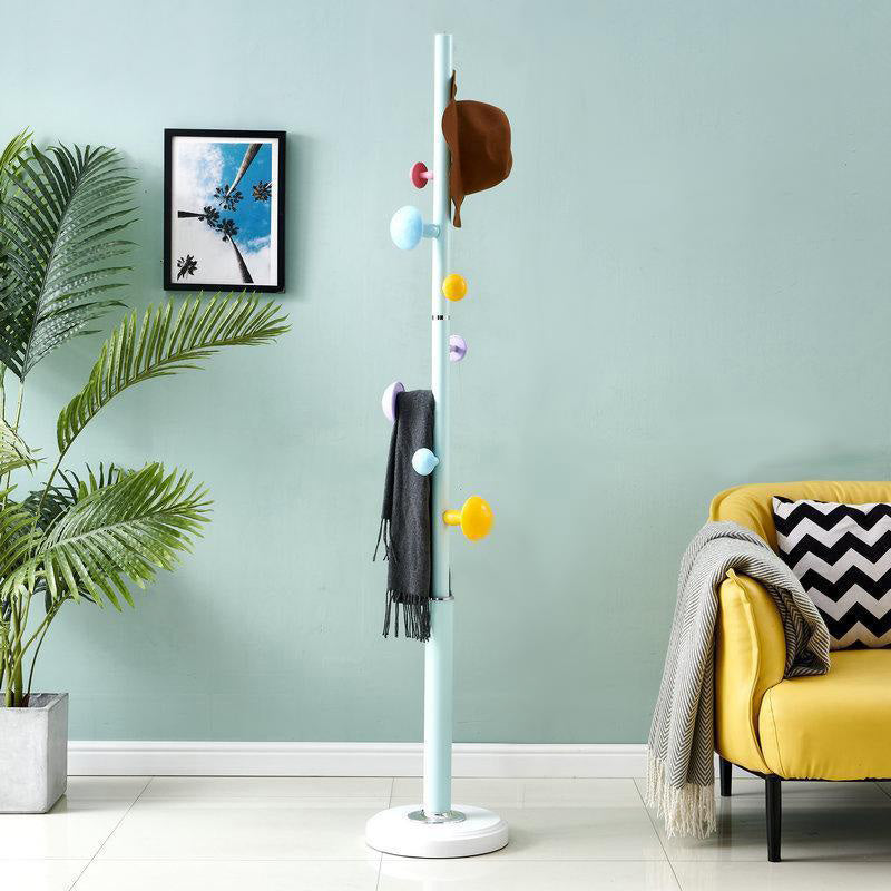 Contemporary Style Entry Hall Tree Standing Coat Rack for Living Room