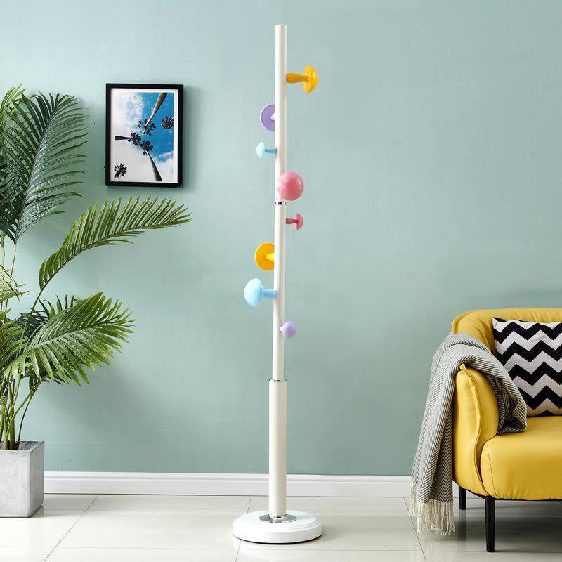 Contemporary Style Entry Hall Tree Standing Coat Rack for Living Room