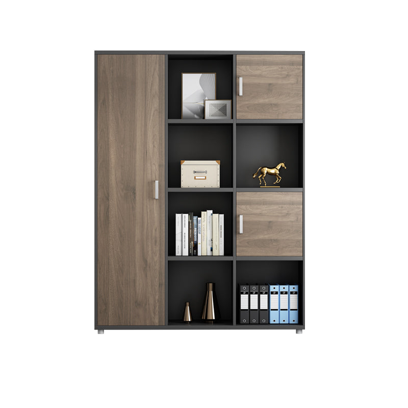 Vertical Contemporary File Cabinet Wooden Frame Filing Cabinet